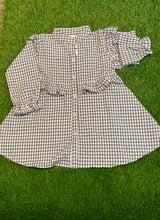 Load image into Gallery viewer, Girls cotton check shirts
